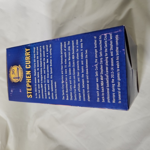 2017 Golden State Warriors Stephen Curry bobblehead (Santa Cruz Warriors) - Picture 4 of 6